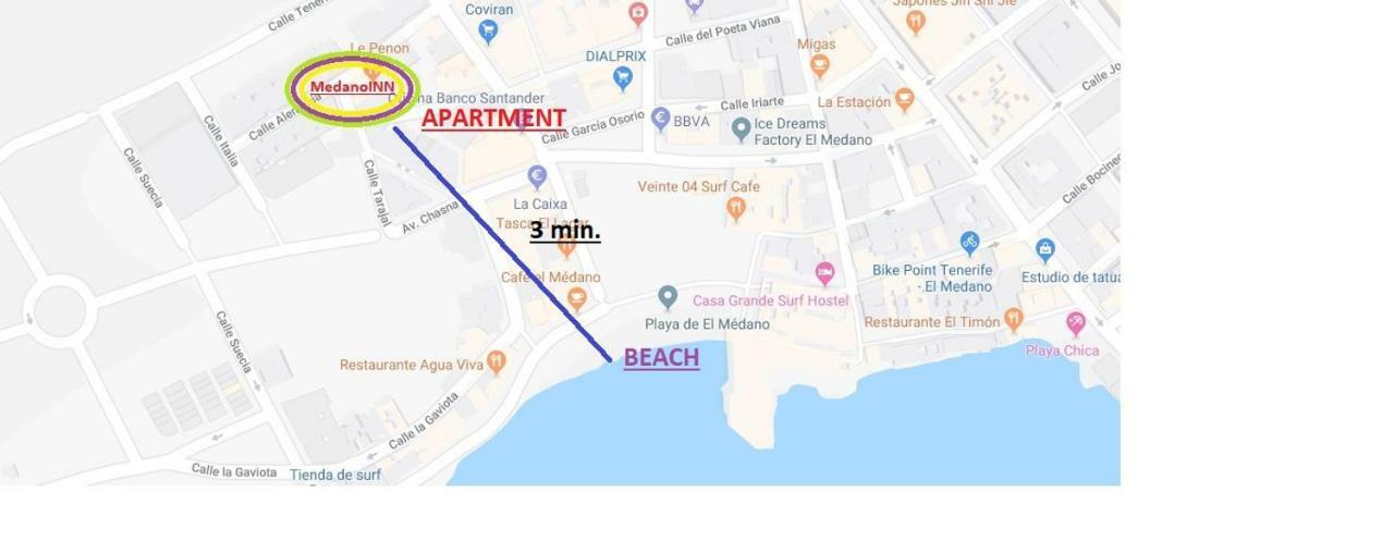 Apartament El Atico De David Y Deisy El Médano Zewnętrze zdjęcie